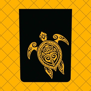 Hawaii Turtle Truck Hood Vinyl Decal Sticker, Turtle TJ / JL / Jk / JkU Hood Decal, Hawaii Turtle Car Hood Vinyl Decal Sticker