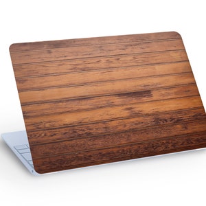 HOUTEN planken LAPTOP SKIN sticker sticker, houten planken laptop huid sticker - aangepast formaat