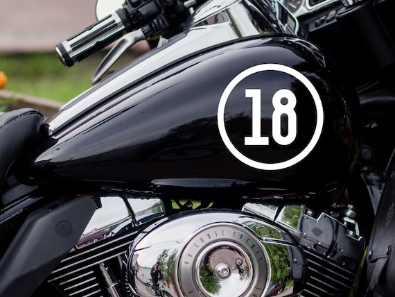 Harley Davdson Tank Decal Stcker Logo 2 Tone Decal 55 - Etsy Canada