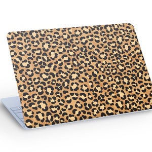 CHEETAH Skin Pattern LAPTOP SKIN Calcomanía pegatina, Cheetah Skin Laptop Skin Calcomanía - Tamaño personalizado