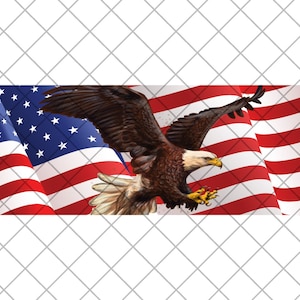 Amerikanische Flagge Adler LKW Heckklappe Wrap Vinyl Aufkleber, USA Adler Flagge Tailgate Wrap Vinyl Aufkleber