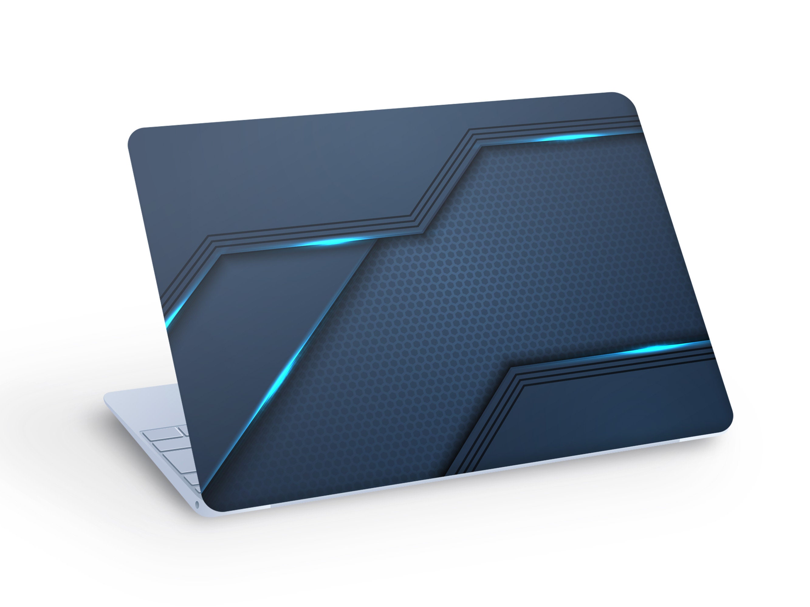 Blue Hi Tec LAPTOP SKIN Decal Sticker, Hi Tec Designed Laptop Skin ...