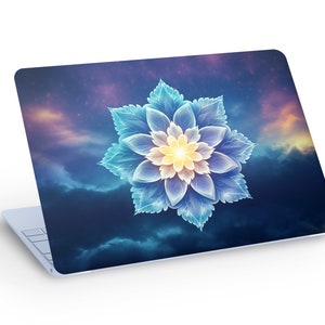 Chakra bloem MANDALA LAPTOP SKIN decal sticker, Macbook huid, mandala bloem laptop huid decal-aangepast formaat