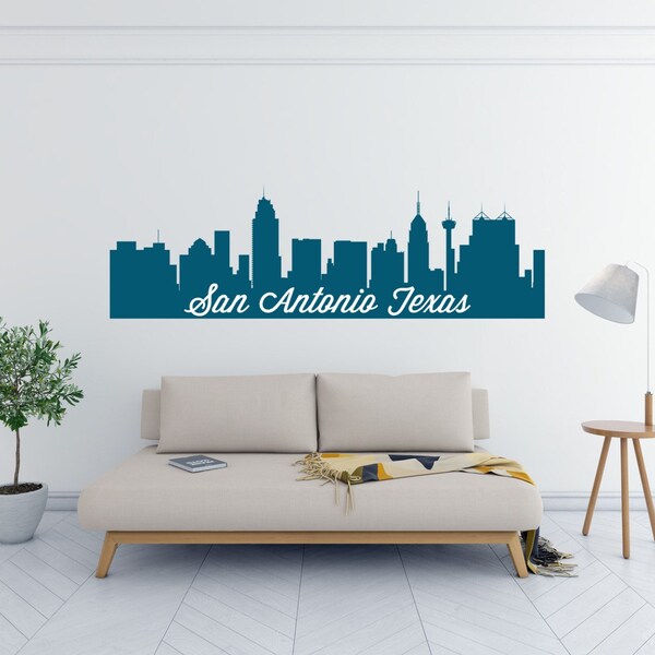 San Antonio Decal Etsy