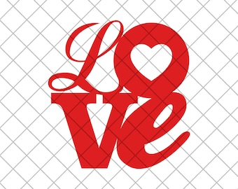 LOVE Vinyl Decal Sticker, LOVE Car Decal, LOVE Truck Window Sticker Love Singh Wall Decal, Love Home Decor - Custom Color and Size