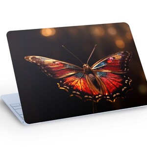 Fliegender Schmetterling Laptop Skin Aufkleber, Schmetterling Laptop Skin Aufkleber - benutzerdefinierte Größe