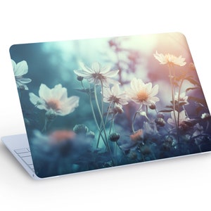 Dreamlike FLOWERS LAPTOP SKIN Decal Sticker, Macbook Skin, Flowers Laptop Skin Decal - Custom Size