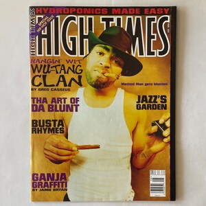 High Times Magazine, Vintage, Aug 1996, Hip Hop Special