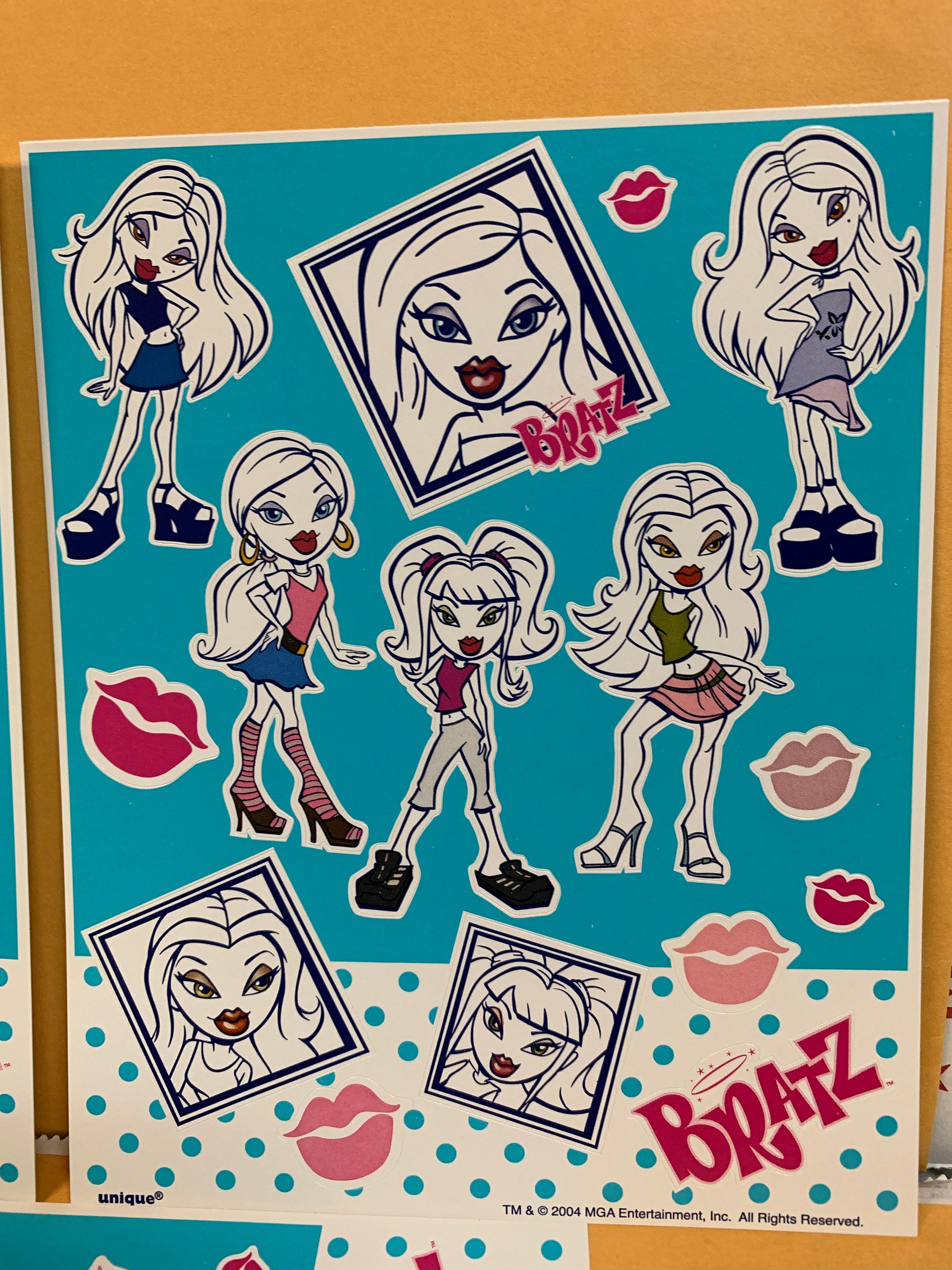 Brat doll sticker pack Sticker for Sale by glitteryhearts