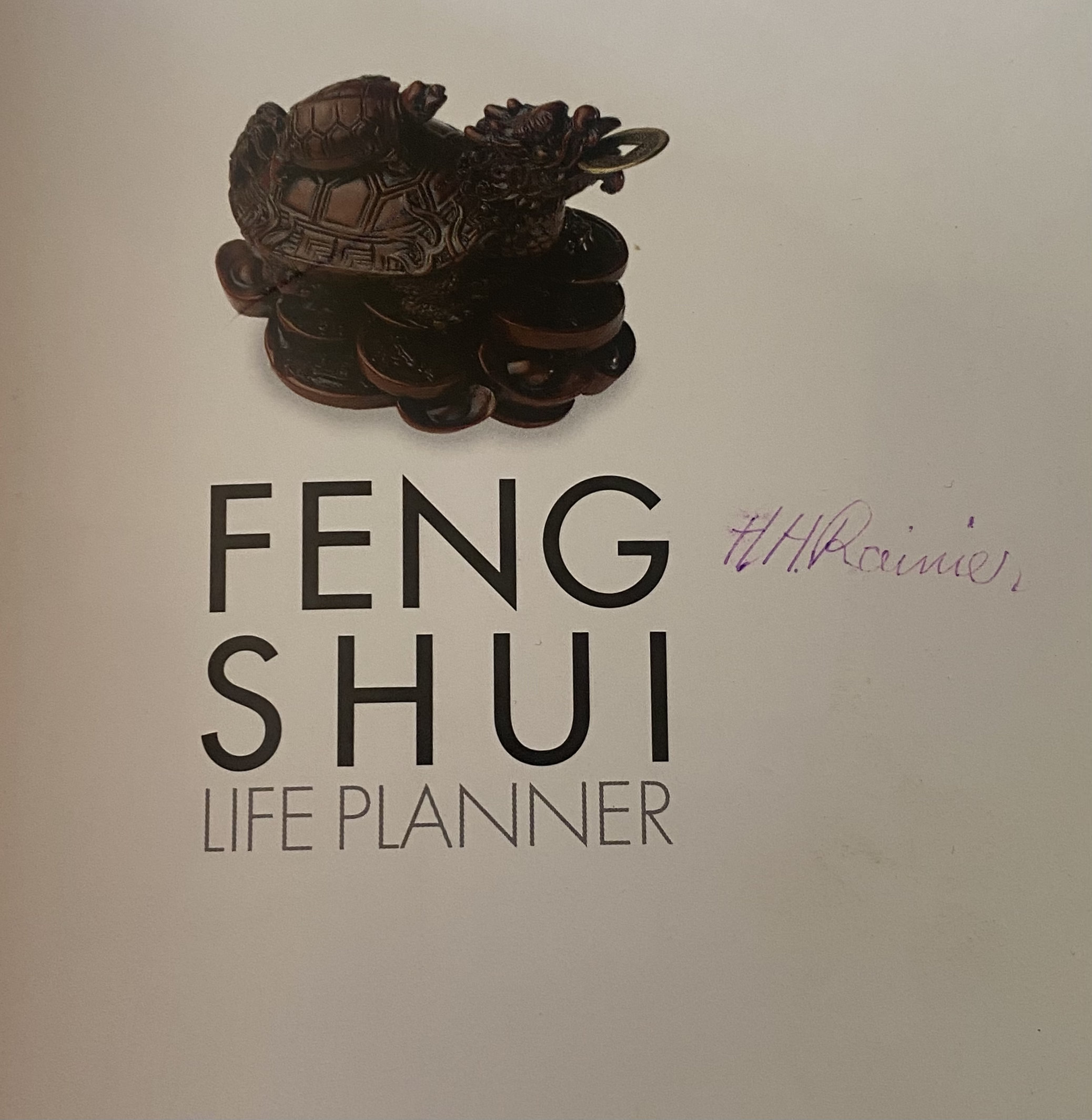 Feng Shui, Life Planner, Lillian Too, 2003. (192 Pages). Use Powerful Feng Shui Formulas to Plan ...