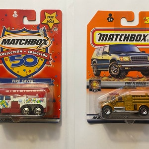 Fire Dept Trucks, Matchbox