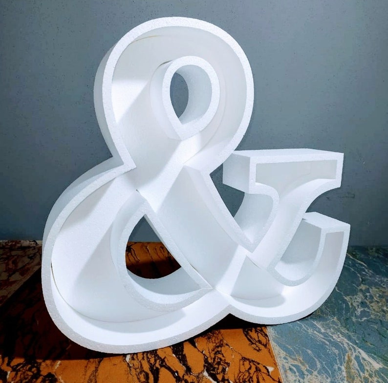 Letter shaped Box Big Letters Marquee Letters Custom Etsy