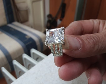 mixed metals and mixed materials Springsummer retro vintage Ring dealsbargins size ADJ