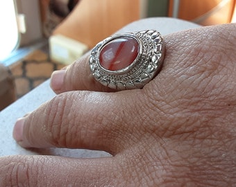mixed metals and mixed materials Springsummer retro vintage Ring dealsbargins size ADJ