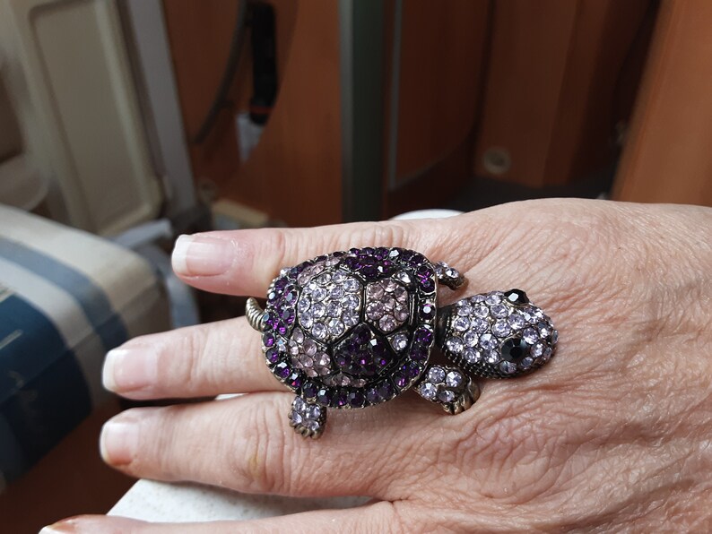 mixed metals and mixed materials Springsummer retro vintage Ring dealsbargins size ADJ