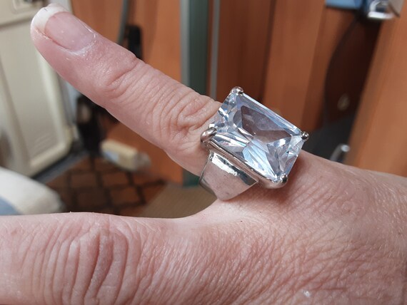 mixed metals and mixed materials Springsummer retro vintage Ring dealsbargins size ADJ
