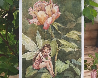 Rose: Original Watercolour Painting