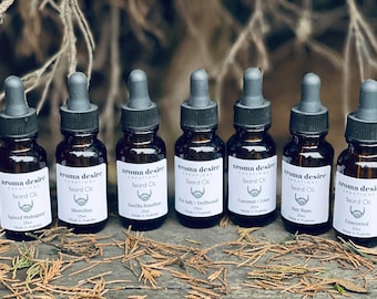 Hydrating Beard Oil: Vegan Argan & Jojoba Blend