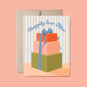 Happily Ever After Wedding Card