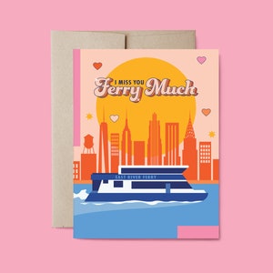 New York I Miss You Card | New York City Thinking of You Card