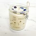 Virgo Horoscope Sign Natural Crystal Candle with Special Zodiac Sign and Charm, Pure Soy Wax Astrology Scented Candle as a Birthday Gift 
