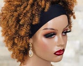 ✨NWT Afro Curly 12 Inch Synthetic Wigs Fibre Honey blonde ? 71eo358qTJL._AC_UF350,  main image 2