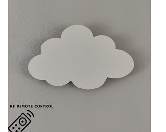 Remote Control Cloud Wall Light Nursery Lighting Baby Room Decor Baby Shower Gift