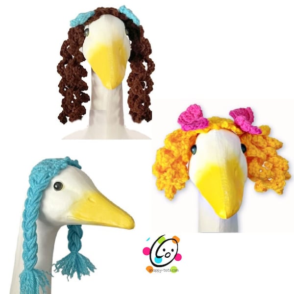 Snappy Goose Wig Crochet Pattern