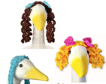 Big-23” Snappy Goose Wig Crochet Pattern