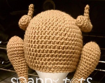 Cooked Turkey Hat Crochet Pattern