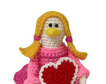 Mini Goose Sweet Dress Up Set Crochet Pattern. Goose not included.
