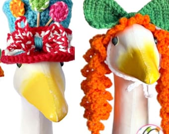 Big-23” Party Hats and Hair Crochet Pattern Pack