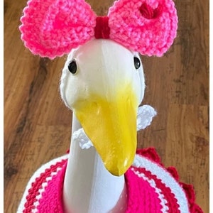 Sweetheart Goose Set crochet pattern