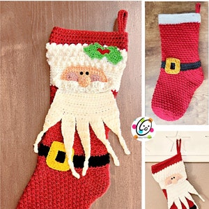 Santa's Stocking Crochet Pattern