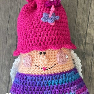 Fairy G Pillow and Bag Crochet Pattern