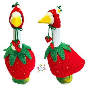 Berry Goose Outfit Crochet PATTERN
