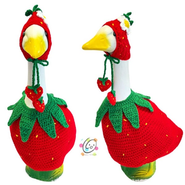 Big-23” Berry Goose Outfit Crochet PATTERN