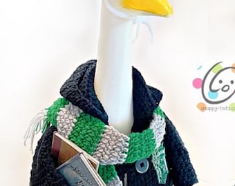 Big Goose wizard Crochet PATTERN and book diy