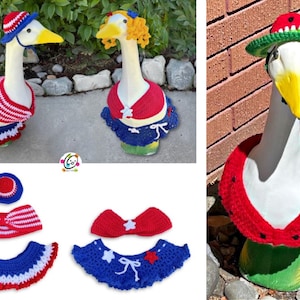 Flirty Goose Set Crochet Pattern