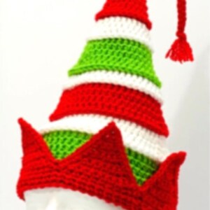 Elf Friends Stocking Cap Crochet Pattern image 2