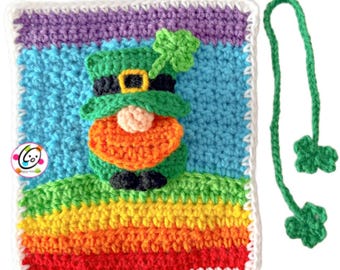 Lucky Clovers Scene Crochet Pattern