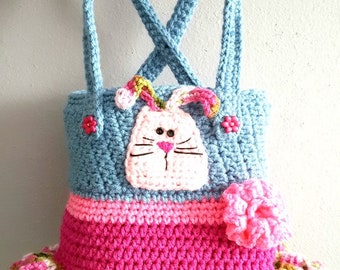 Frilly Overalls Crochet Pattern