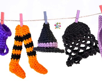 Witch's Laundry Crochet Pattern