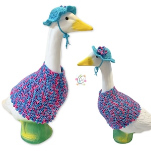 Spring Goose Dress and Sunhat Crochet Pattern