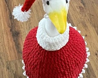 Winter Goose Sweater Set Crochet Pattern
