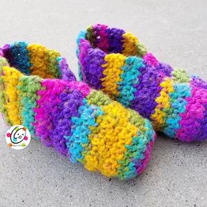 Huggy Slippers Crochet Pattern