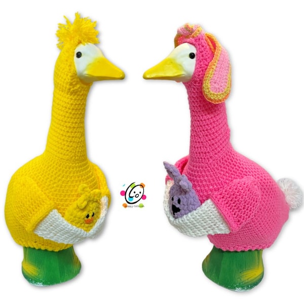 Goose Bunny Costume Crochet Pattern