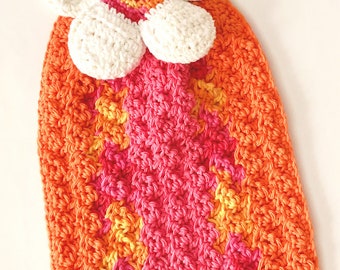 Daisy Hanging Towel Crochet Pattern