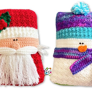 Winter Friends Pillow Crochet Pattern