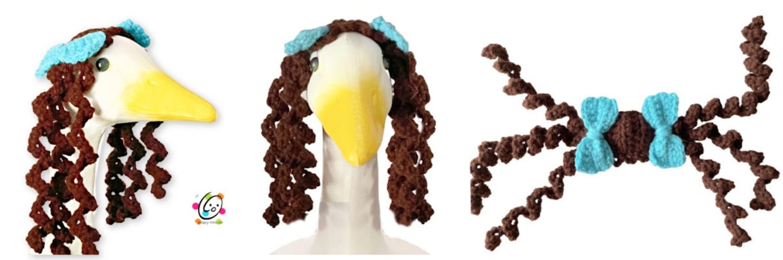 Snappy Goose Wig Crochet Pattern Etsy